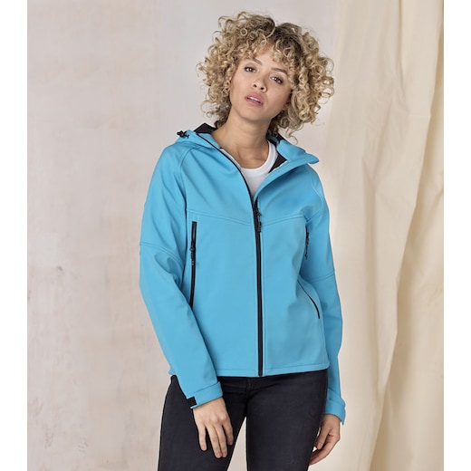blå Elevate Coltan Women´s Recycled Softshell Jacket - NXT blue
