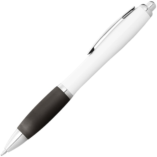hvit Reklamepenn Valiant Digital - white/ black