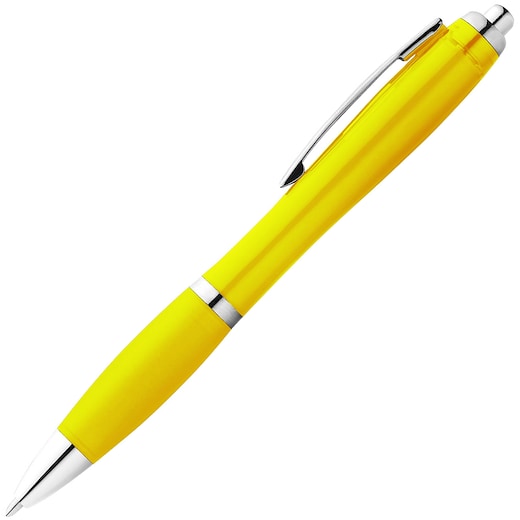 keltainen Mainoskynä Fuji - yellow
