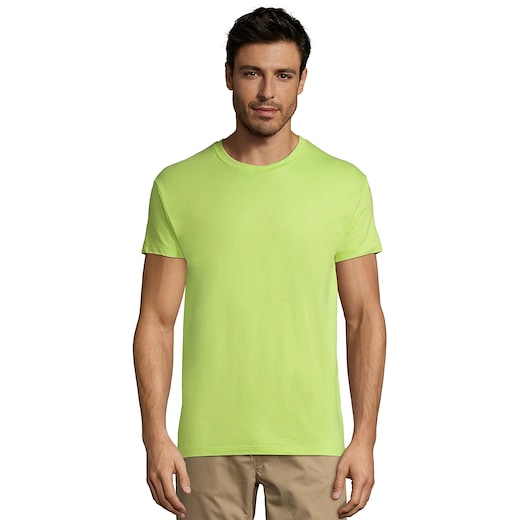 grønn SOL's Regent Unisex T-shirt - apple green
