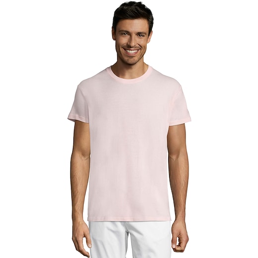 lyserød SOL´s Regent Unisex T-shirt - medium pink