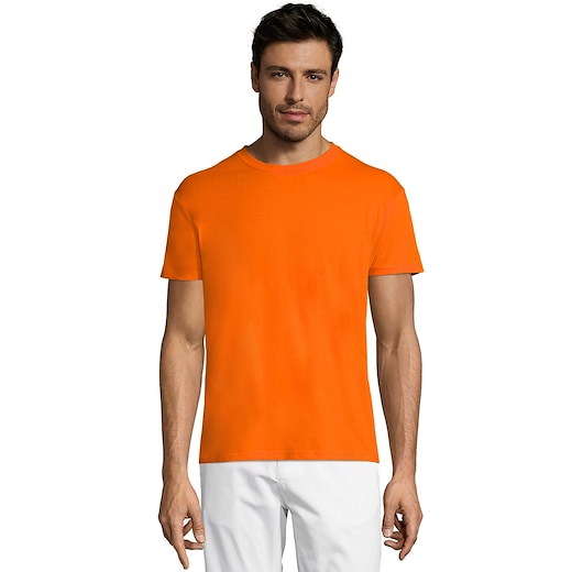 oransje SOL's Regent Unisex T-shirt - oransje