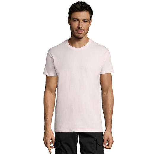 lyserød SOL´s Regent Unisex T-shirt - pale pink