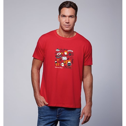 punainen SOL´s Regent Unisex T-shirt - red