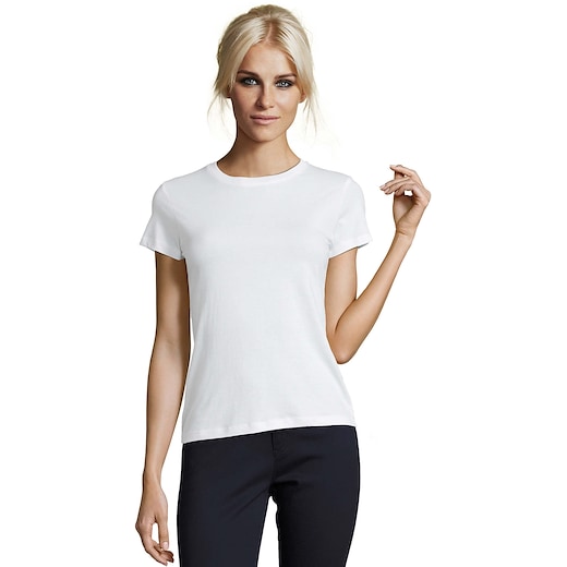 blanco SOL's Regent Women T-shirt - blanco