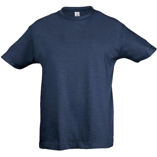 blau SOL´s Regent Kids T-shirt - denim blue