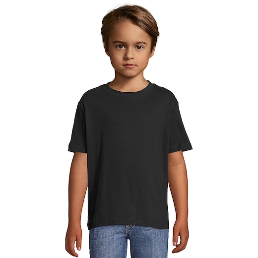 blu SOL´s Regent Kids T-shirt - navy