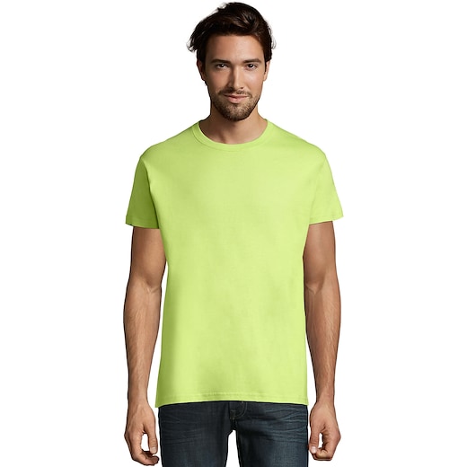vihreä SOL´s Imperial Men's T-shirt - omenanvihreä
