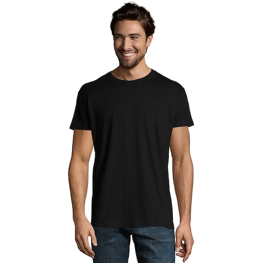 svart SOL´s Imperial Men's T-shirt - black
