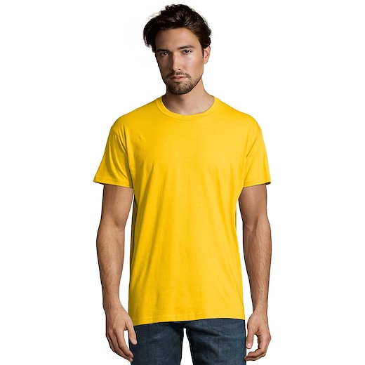 keltainen SOL´s Imperial Men's T-shirt - gold