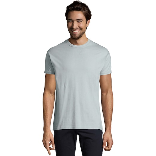 sininen SOL´s Imperial Men's T-shirt - ice blue