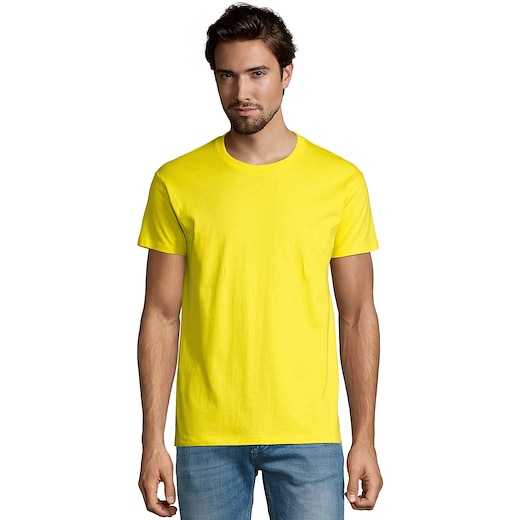 giallo SOL´s Imperial Men's T-shirt - lemon