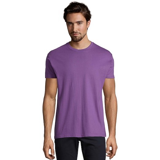 violet SOL's Imperial Men's T-shirt - light purple