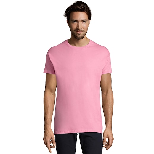 pinkki SOL´s Imperial Men's T-shirt - orchid pink