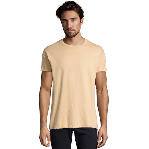 marrone SOL´s Imperial Men's T-shirt - sand