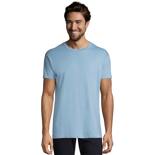 bleu SOL's Imperial Men's T-shirt - bleu ciel