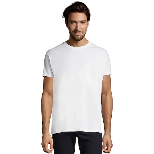 hvid SOL´s Imperial Men's T-shirt - white
