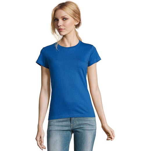 blau SOL´s Imperial Women T-shirt - royal blue