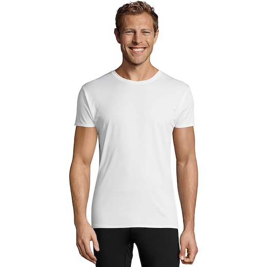 valkoinen SOL´s Sprint Unisex T-shirt - white