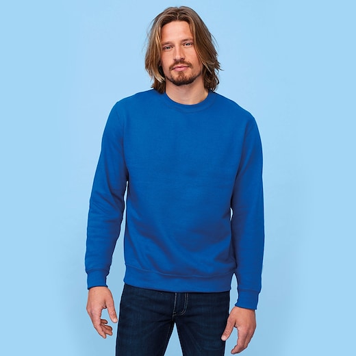 blå SOL's New Supreme Unisex Sweatshirt - royal blue