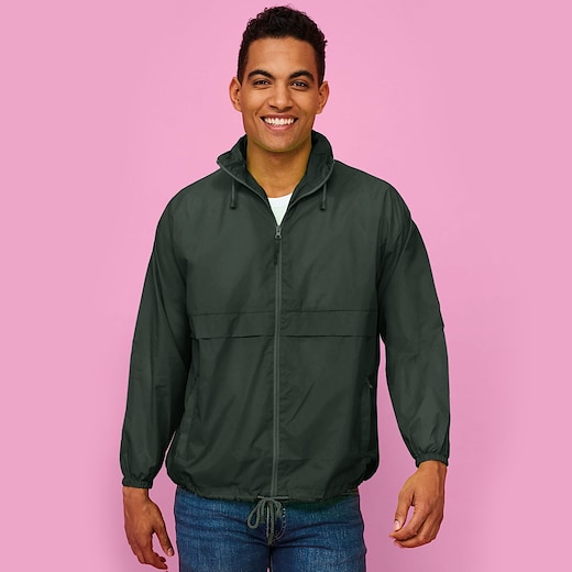 grønn SOL's Surf Unisex Jacket - forest green