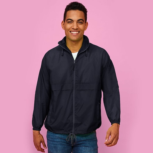 blå SOL's Surf Unisex Jacket - navy