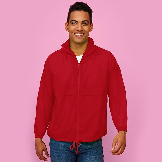 rød SOL's Surf Unisex Jacket - red