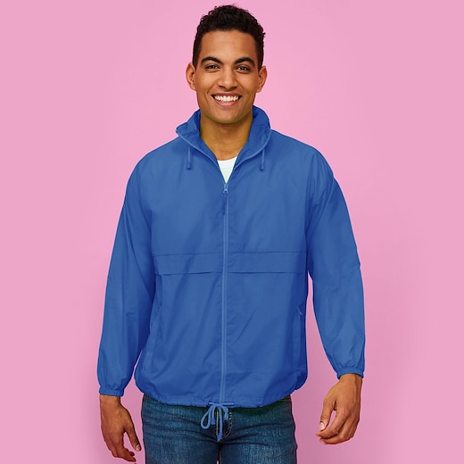 blå SOL's Surf Unisex Jacket - royal blue