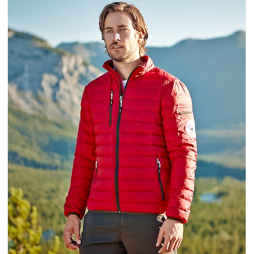Elevate Scotia Light Down Men's Jacket - red