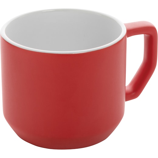 rouge Mug Trapani - red