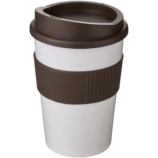 brun Americano Cortez, 30 cl - white/ brown