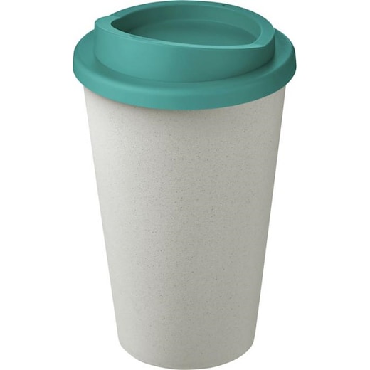 hvit Americano Santa Fee, 35 cl - white/ aqua