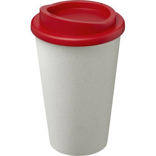 hvit Americano Santa Fee, 35 cl - white/ red