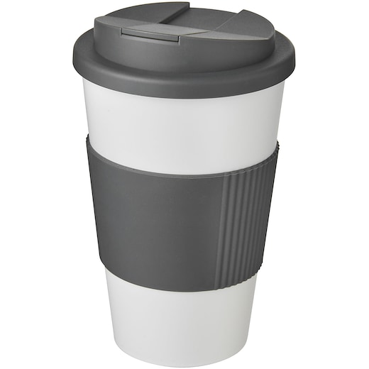 hvit Americano Montecito, 35 cl - white/ grey