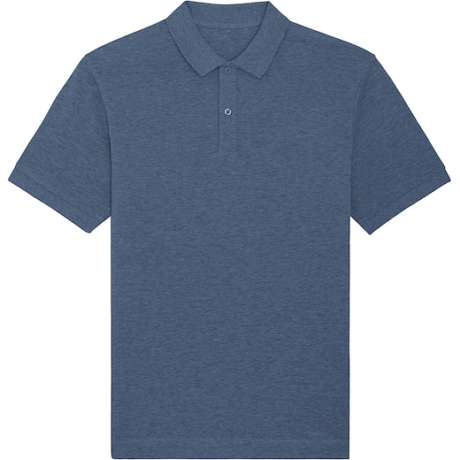 Stanley & Stella Prepster Unisex Polo - dark heather blue