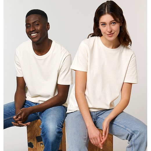 valkoinen Stanley & Stella Re-Creator T-shirt - white