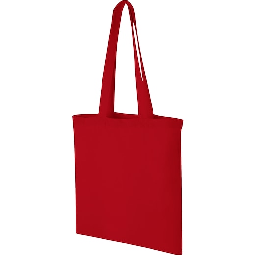 rosso Borsa shopper in cotone Bellmont - red