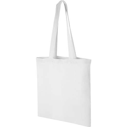 bianco Borsa shopper in cotone Bellmont - white