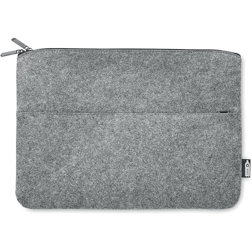 grå Laptopfodral Brea, 14" - light grey