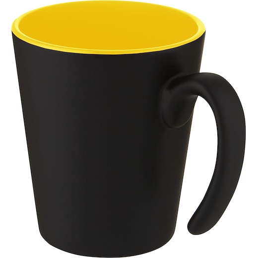 jaune Mug en céramique Granada - yellow