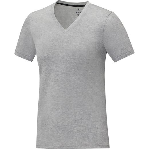 grå Elevate Somoto Women´s T-shirt - heather grey