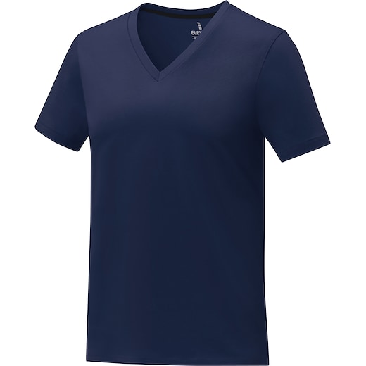 sininen Elevate Somoto Women´s T-shirt - navy