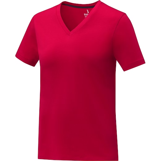 punainen Elevate Somoto Women´s T-shirt - red