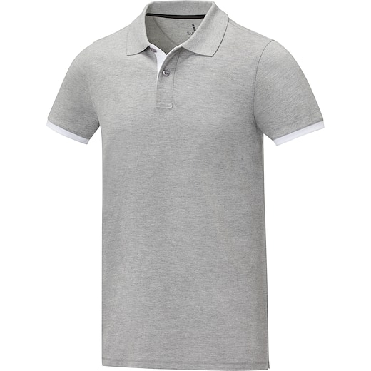 grå Elevate Morgan Men´s Polo - heather grey
