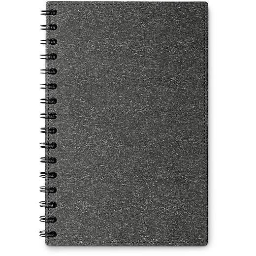 musta Spiraalivihko Stirling, A5 - black