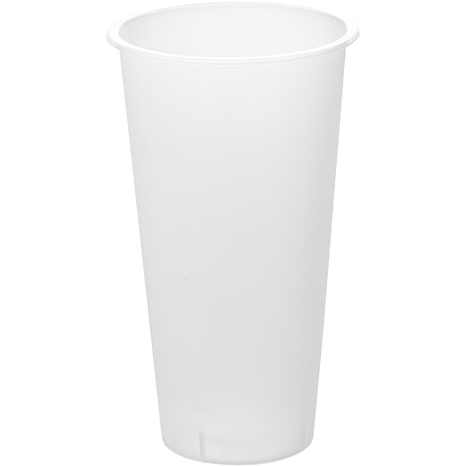 bianco Bicchiere di plastica Fiesta - trasparente