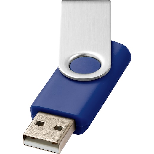 blå USB-minne Twist 8 GB - blue