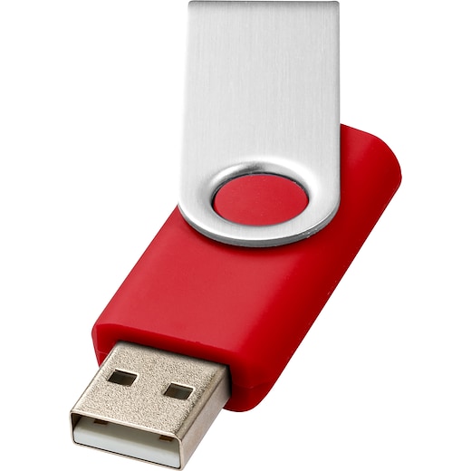 röd USB-minne Twist 8 GB - red