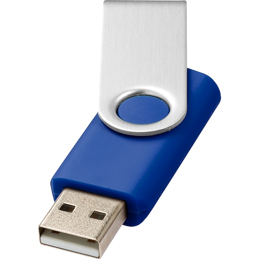 blå USB-minne Twist 8 GB - royal blue