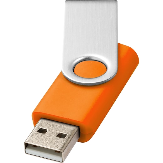 orange USB-minne Twist 32 GB  - orange